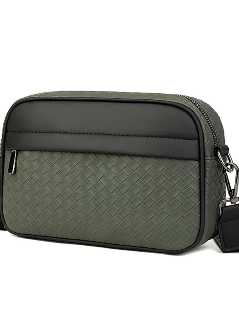 Pochette bandoulière tissée