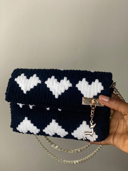 Crochet chunky bag