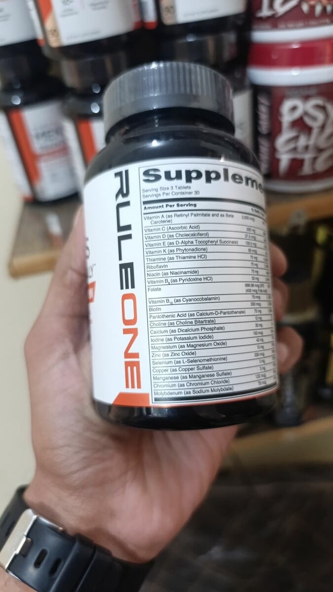 RULE 1 men's multivitamin