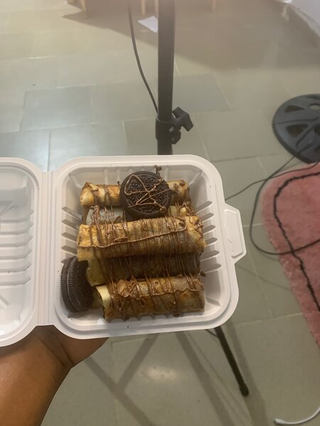 Crêpes au Nutella et Oréo