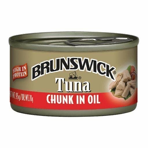 BRUNSWICK CHUNK TUNA IN OIL  95G