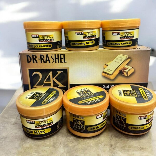 24K Gold waiting and glowing hydra facial kit for all skin t
