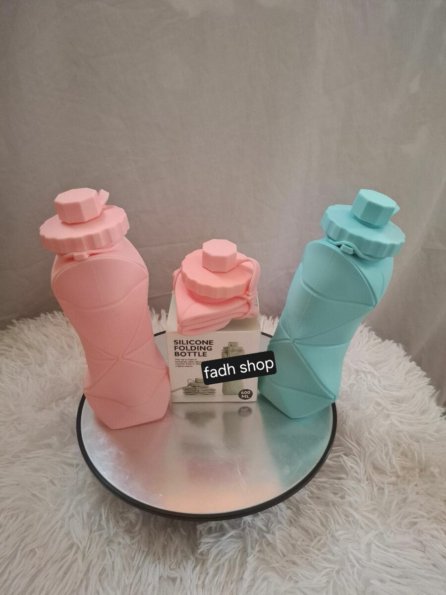 Gourdes pliables en silicone