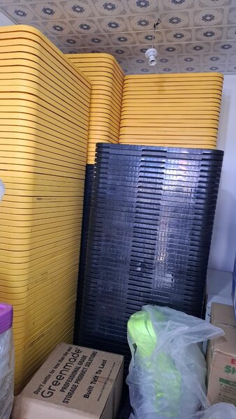 Green made storage container 27 gallons from USA