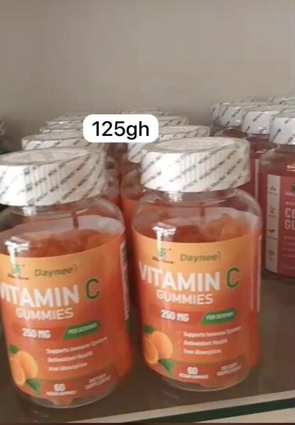 Vitamin c antioxidant gummies for brighter,healthier skin