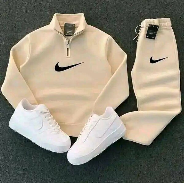 Ensemble survêtement Nike blanc homme
