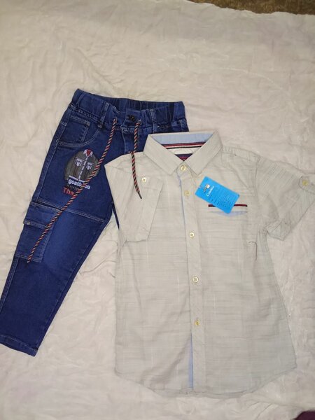 Ensemble chemise et jean enfant