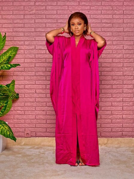 Caftan en lin élégant