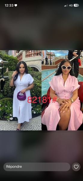 Robe élégante à motifs