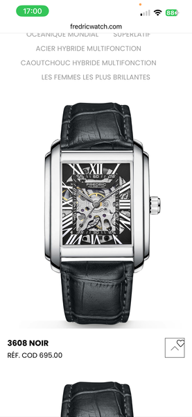 Montre mécanique Tourbillon