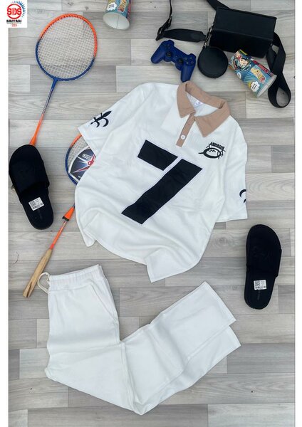 Ensemble décontracté blanc