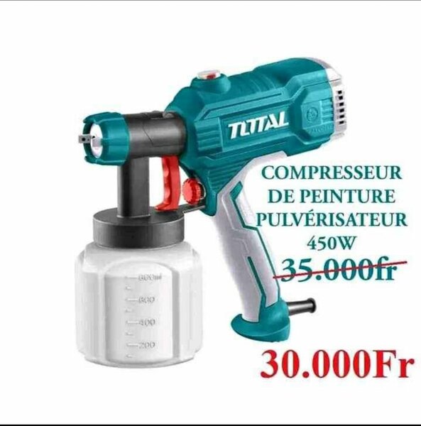 PISTOLET À PEINTURE 450W