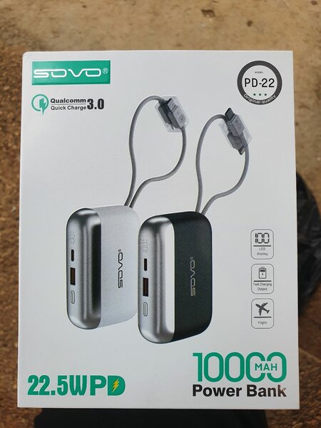 Chargeur Portable 10000mAh SOVD