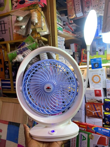 Electric fan with Led Lamp