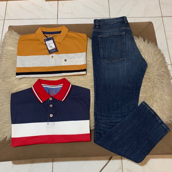 Abercrombie Lacoste and jeans trouser