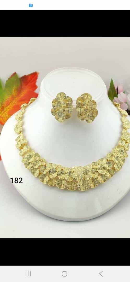 Parure Bijoux Élégante Femme