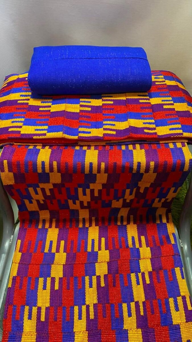 Elegant Ghanaian kente