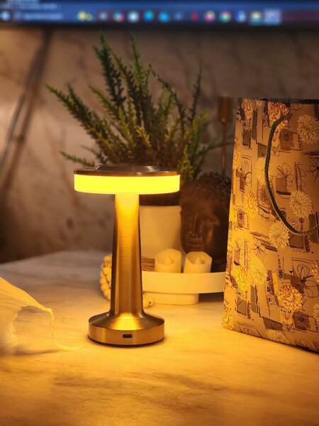 LED Cordless Desk Lamp - Touch Control, Chargeable