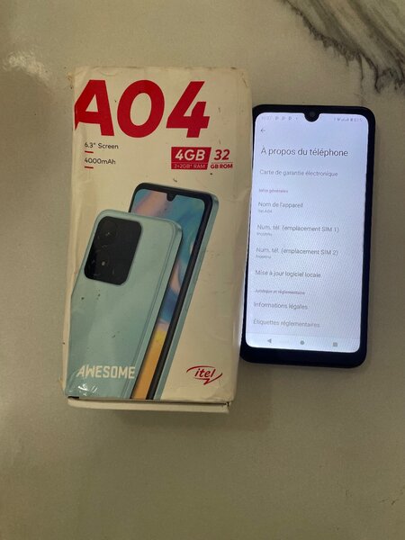 Itel A04 disponible