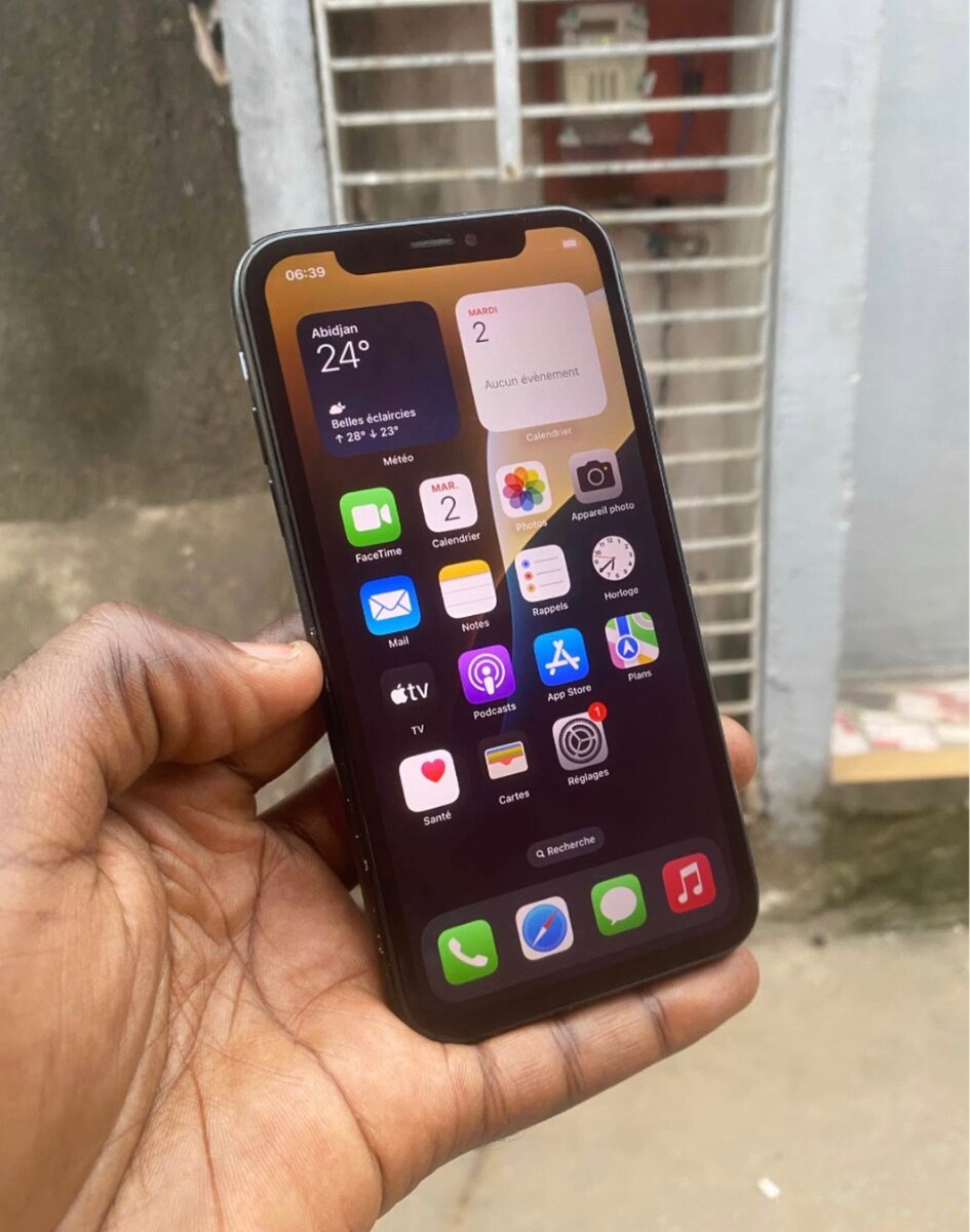 iPhone XR Noir 64Go Reconditionné