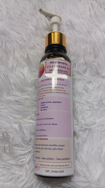 Shampoing Clarifiant Naturel Bio