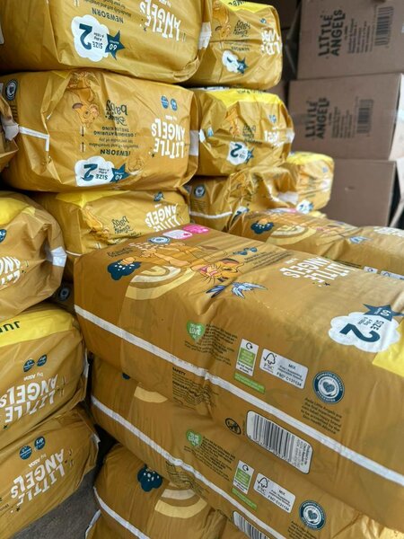 Little angel diaper Size 1 and 2