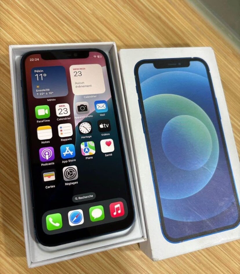 iPhone 12 Bleu Neuf 64GB