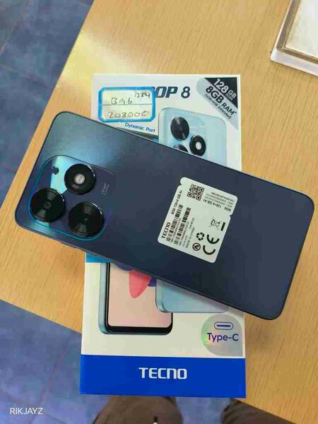 TECNO POP 8 128GB 8GB RAM PREMIÈRE COPIE CONFORME