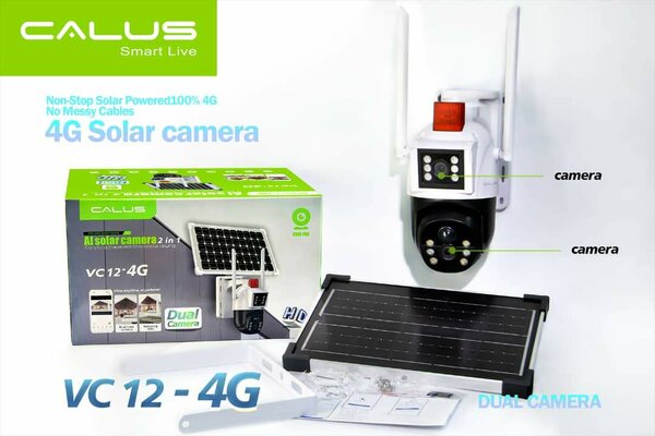 Caméra de sécurité solaire 4G