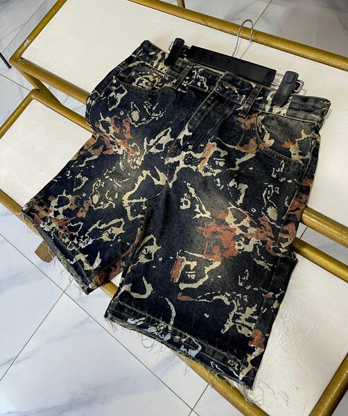 Shorts en jean décontractés homme