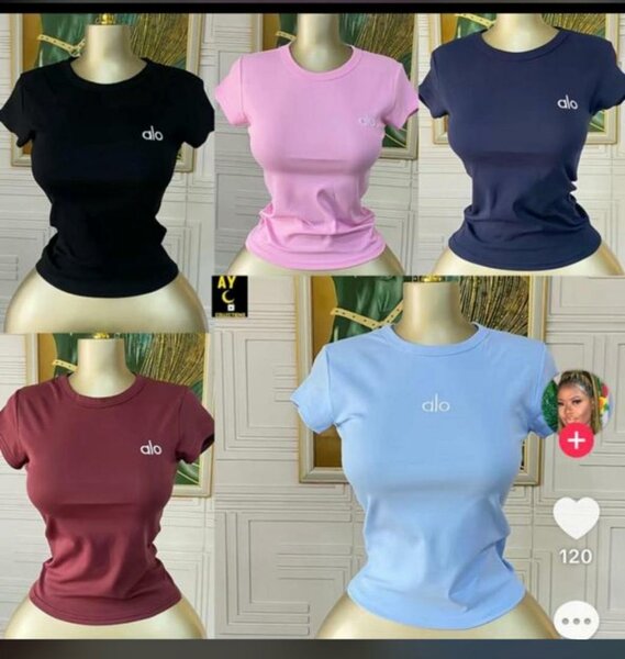 T-shirts en coton pour femmes