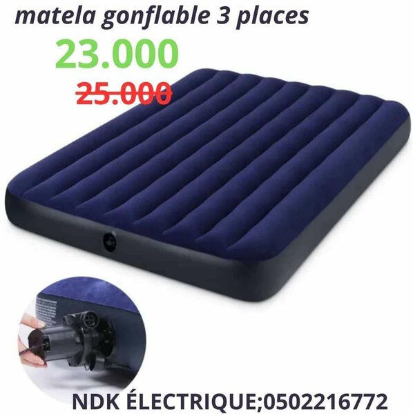 Matelas gonflable Airbed 3 pla