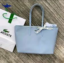 Sac cabas bleu élégant femme