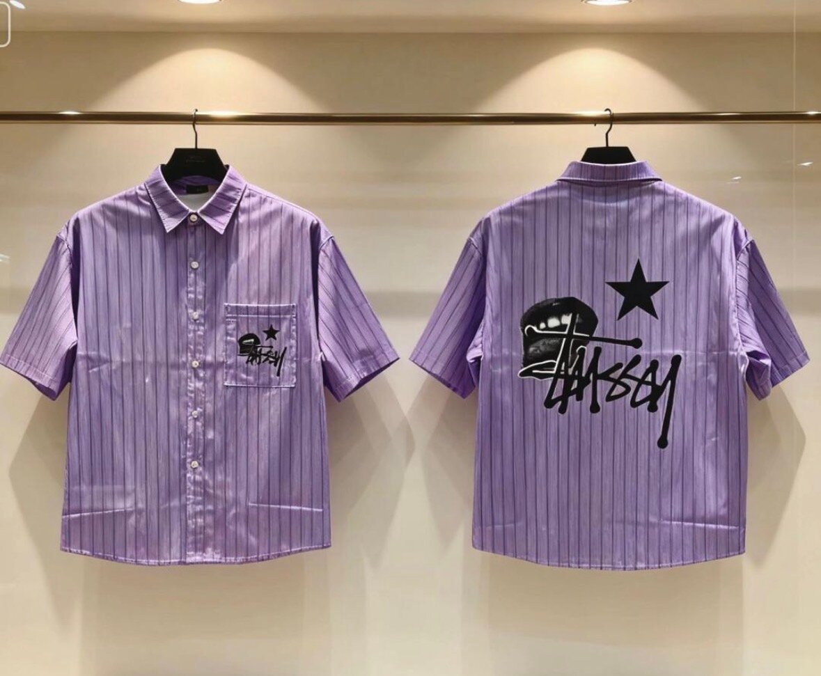 Chemise Rayée Décontractée