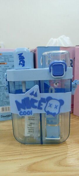 Gourde à double compartiment