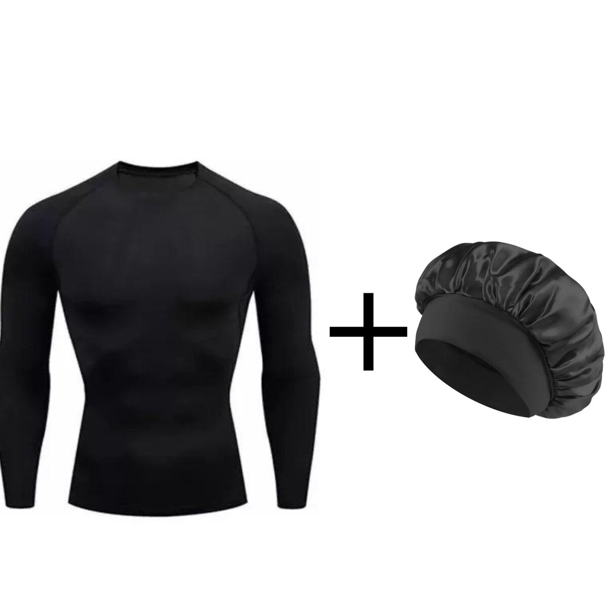 Ensemble homme : Vêtement de compression + Bonnet