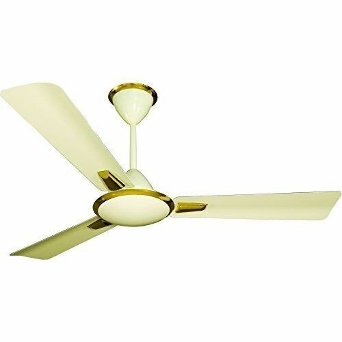 Crompton aura Ceiling Fan - 1400mm - White/Gold