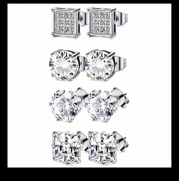 Boucles d'oreilles en cristal