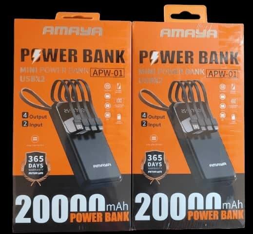 20000mAh power banks