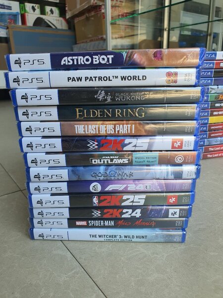 Ps5 and ps4 games
