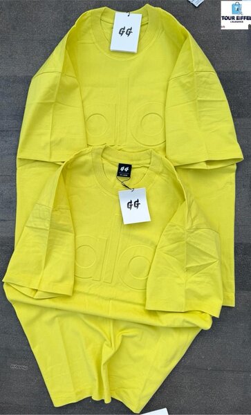 T-shirt unisexe jaune vif