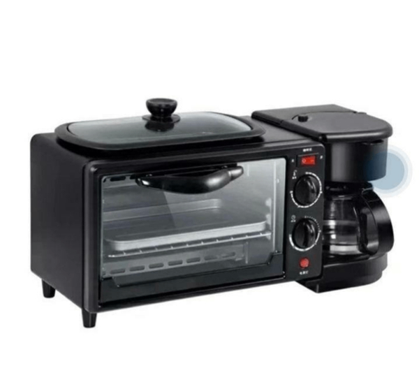 Black 3 in 1 Breakfast Maker 9L-BM001A-3104