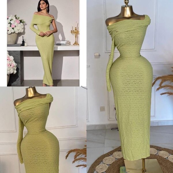 Robe Épaule Asymétrique