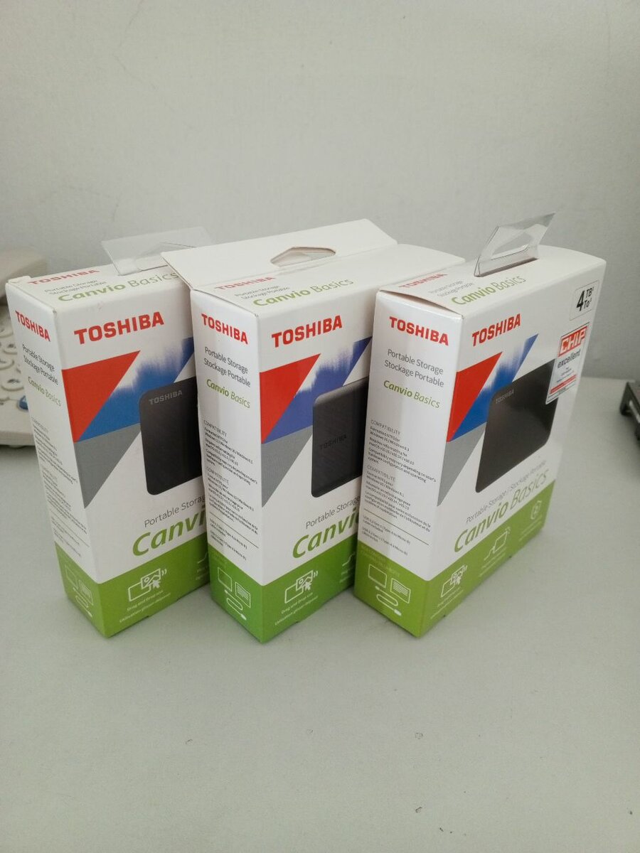 4TB Toshiba Canvio Basics