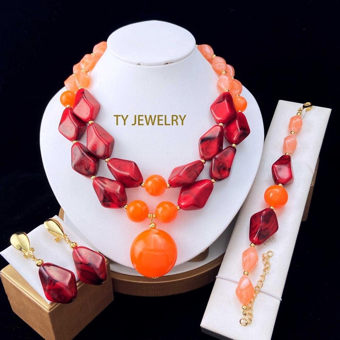 Set de Bijoux en Ambre Luxueux