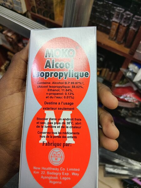 MOKO Alcool Isopropylique