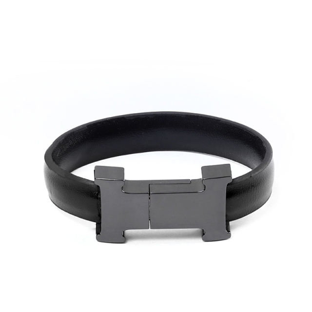 Bracelet cuir - câble chargeur BCC01