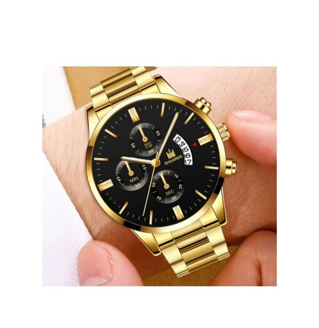 Montre à quartz index romain