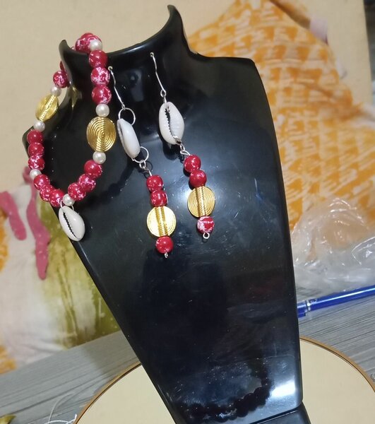 Collier et Boucles Bohème