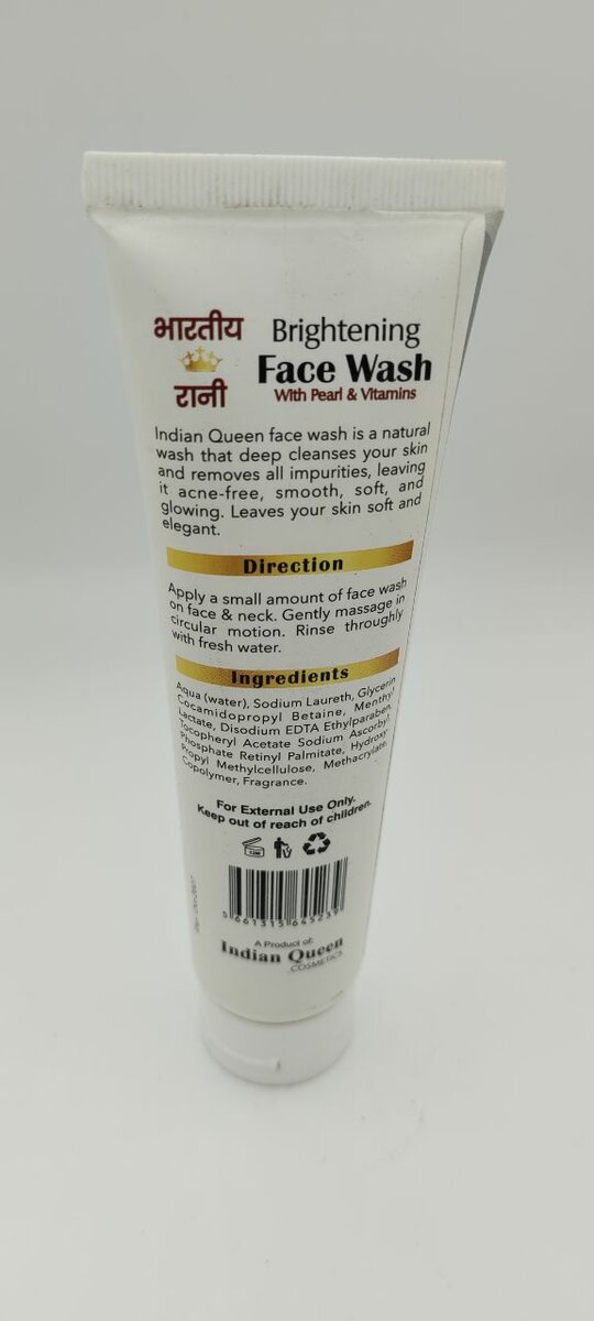 Indian Queen beauty facewash